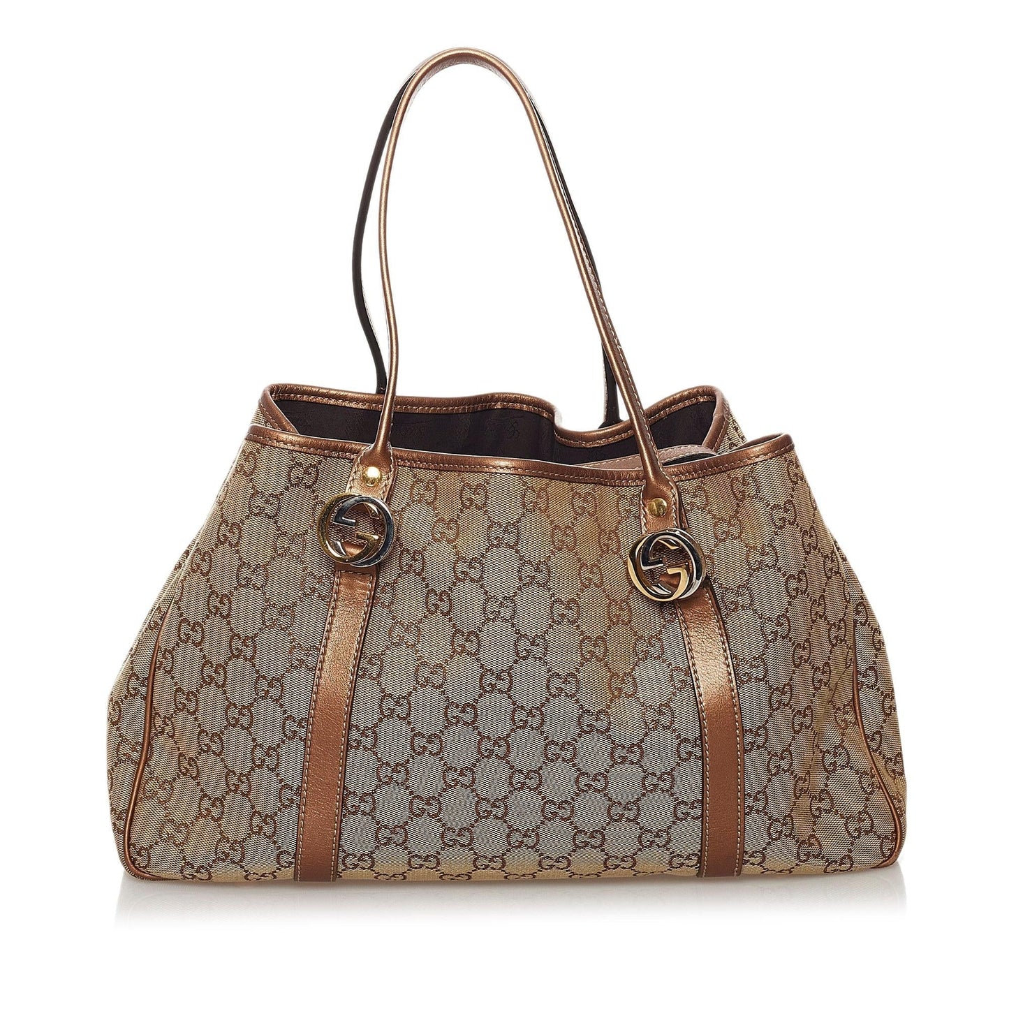 Gucci GG Canvas Twins Tote Bag (32529)