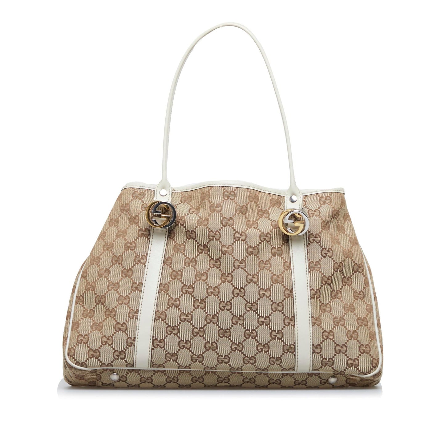 Gucci GG Canvas Twins Tote Bag (ZN7C76)