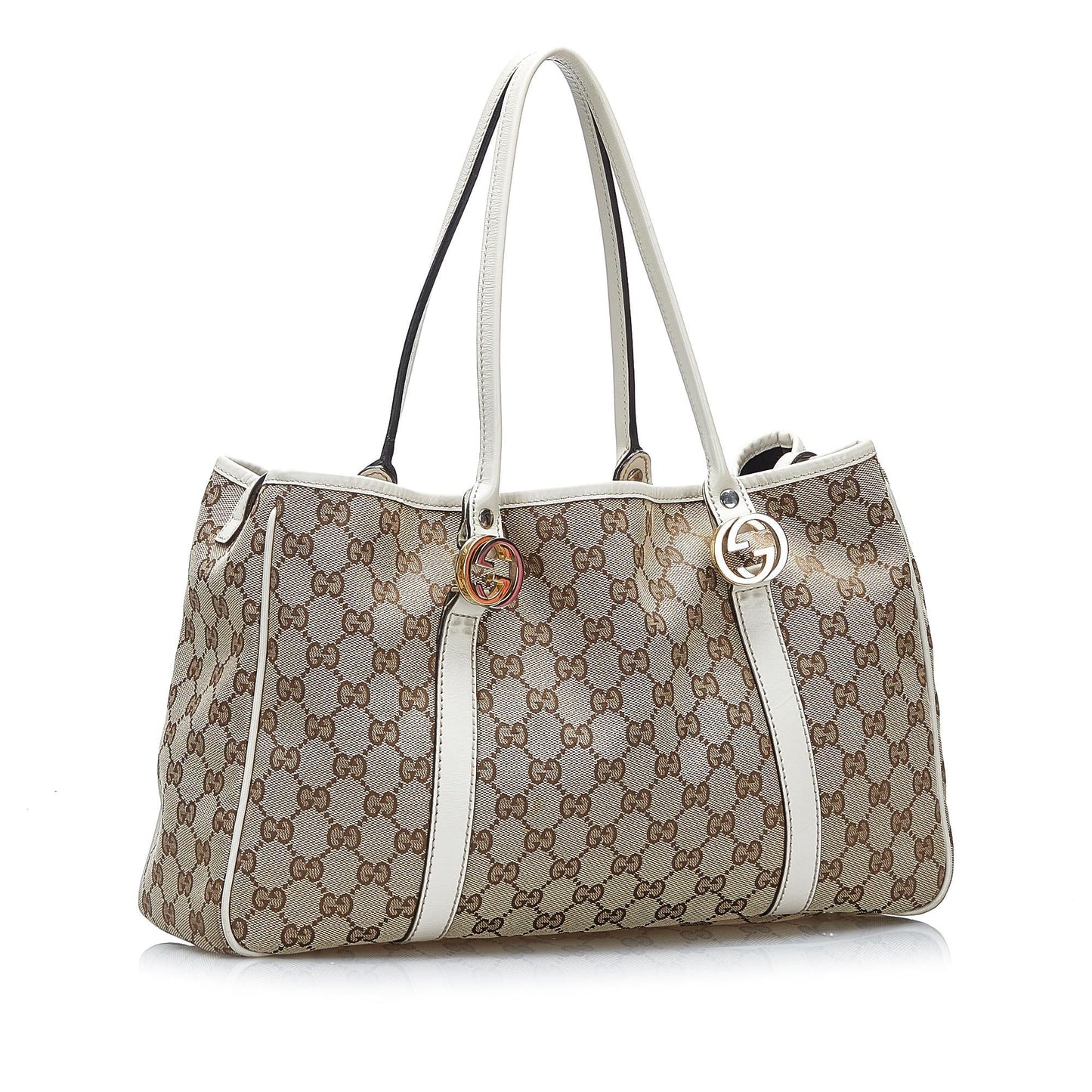 Gucci GG Canvas Twins Tote (gu3wR2)