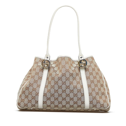 Gucci GG Canvas Twins Tote (04seb8)
