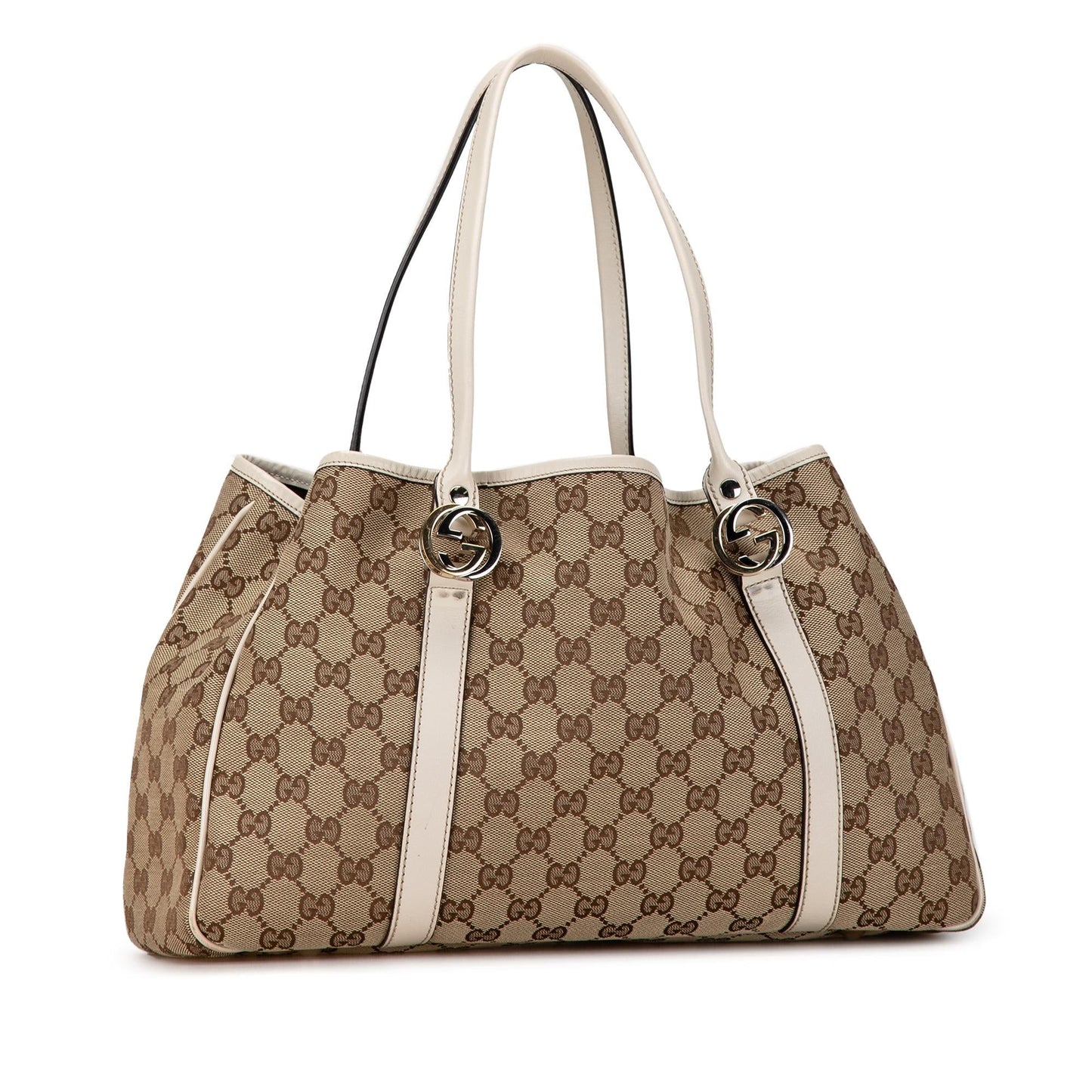 Gucci GG Canvas Twins Tote (Tw8Kwa)