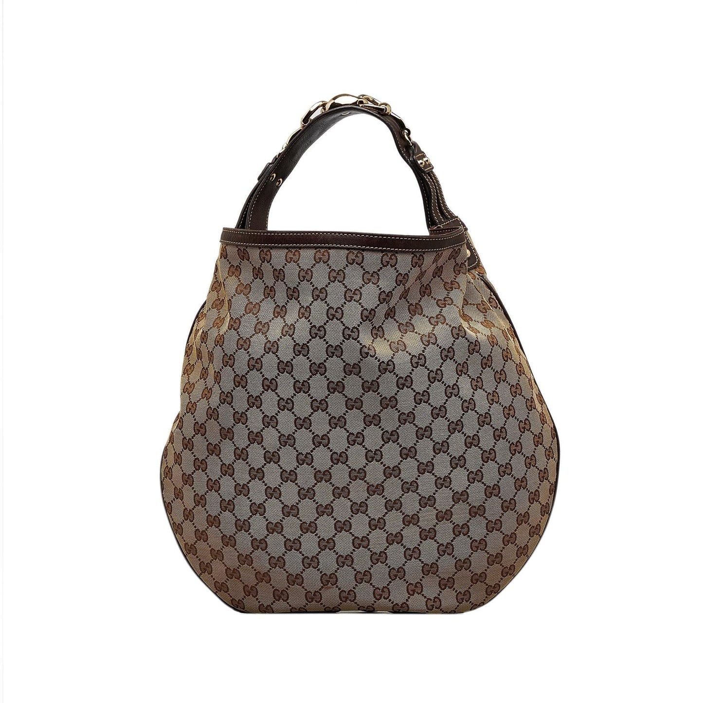 Gucci GG Canvas Wave Hobo Bag (LhwmxY)