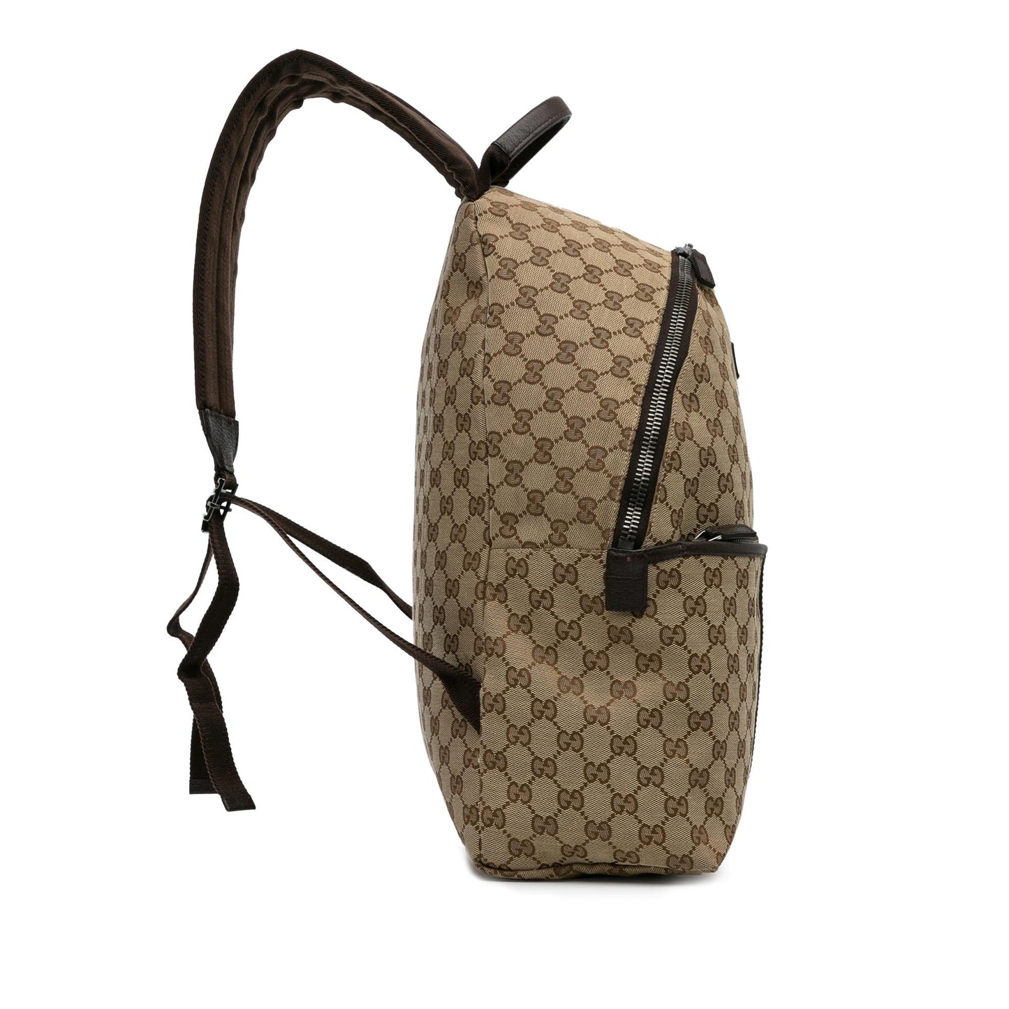 Gucci GG Canvas Web Backpack (HGdiCa)
