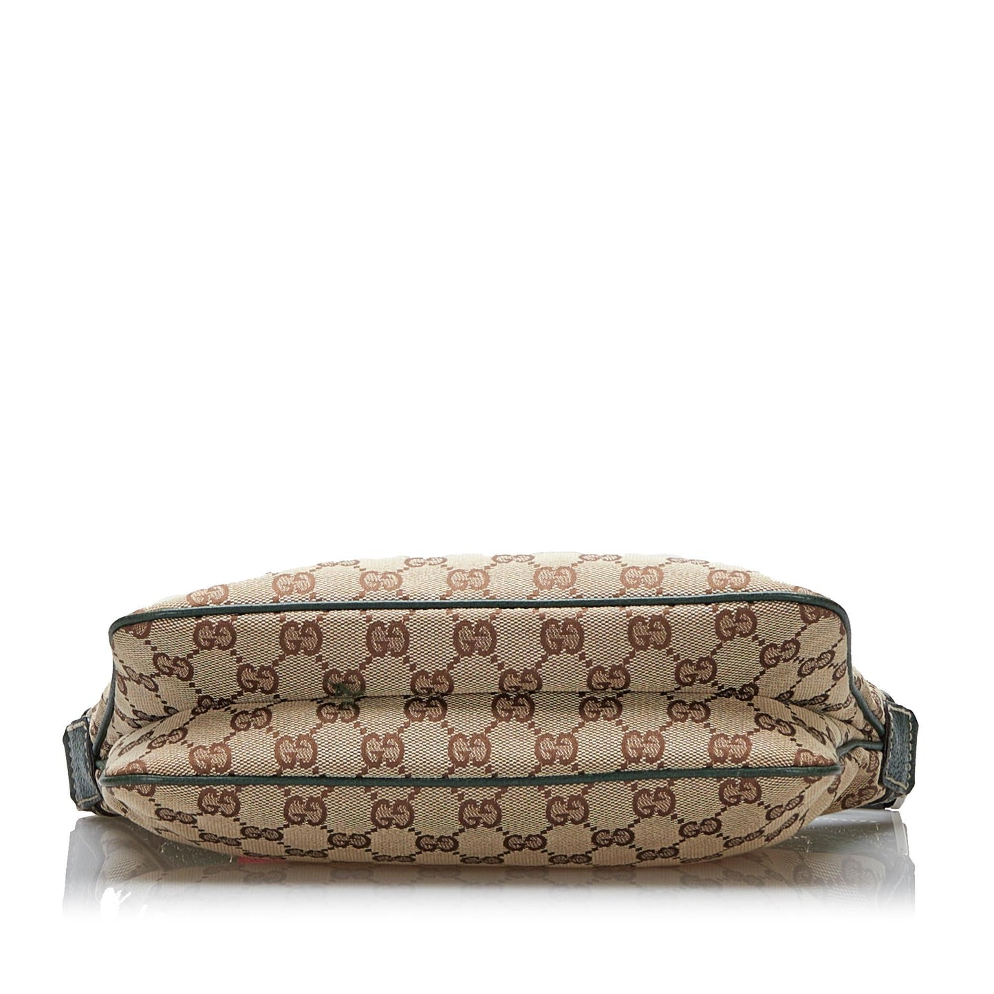 Gucci GG Canvas Web Baguette (zCaOiu)