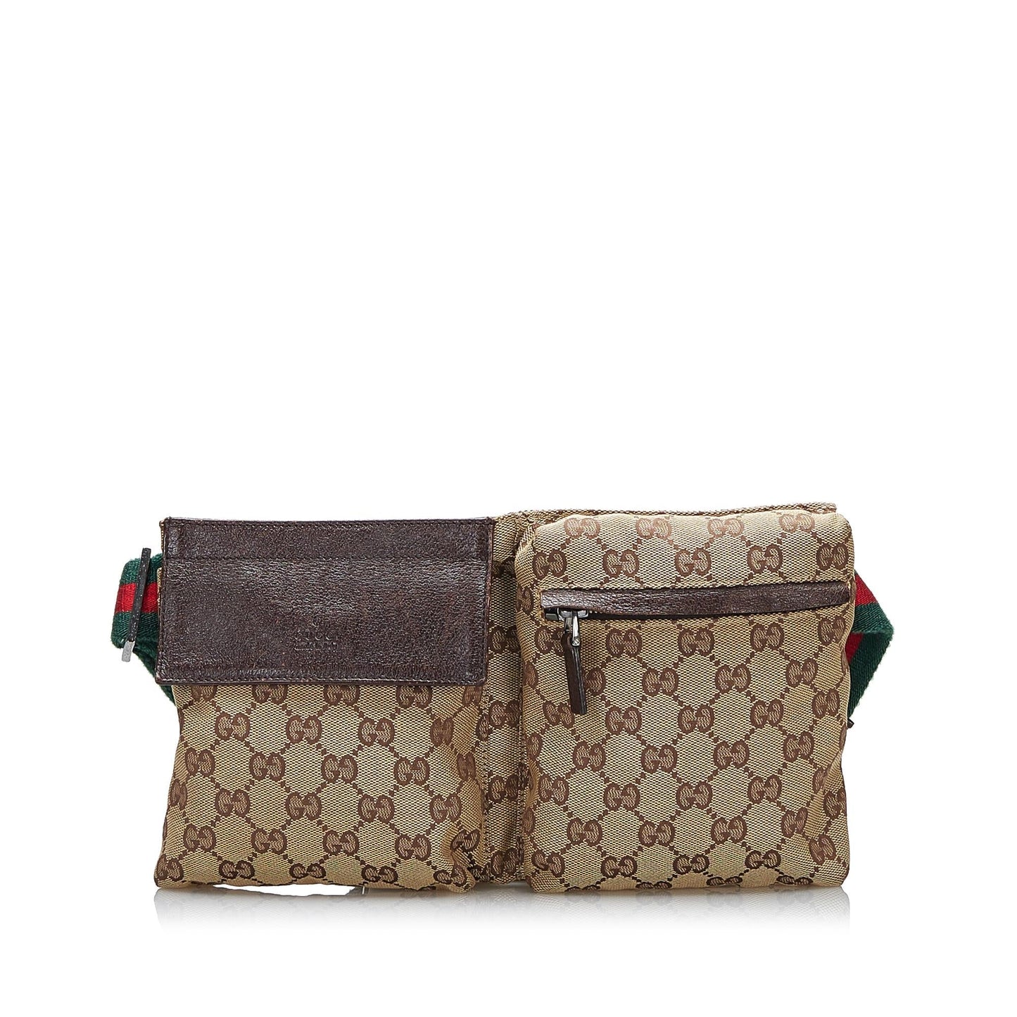 Gucci GG Canvas Web Belt Bag (6Kyxfy)