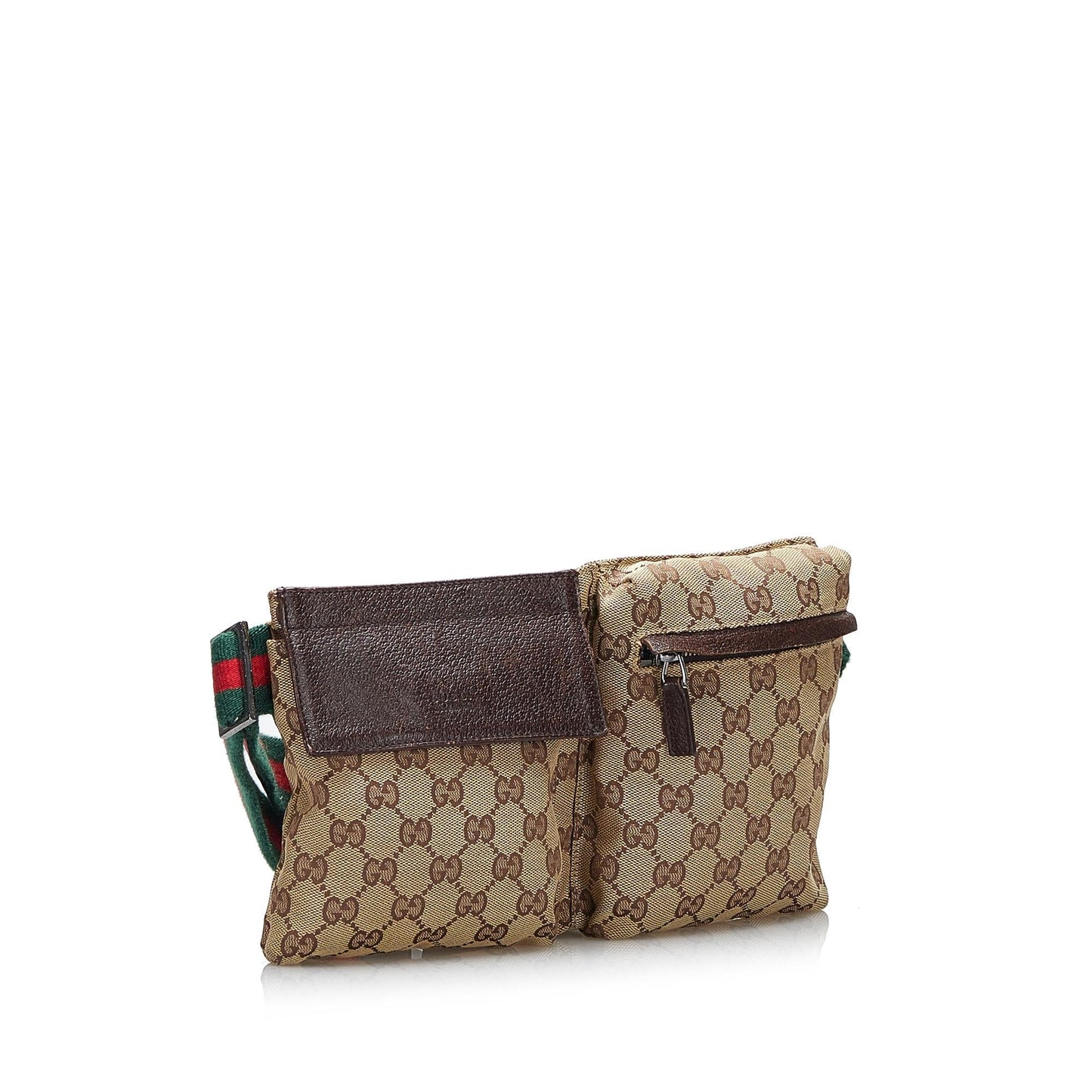 Gucci GG Canvas Web Belt Bag (6Kyxfy)