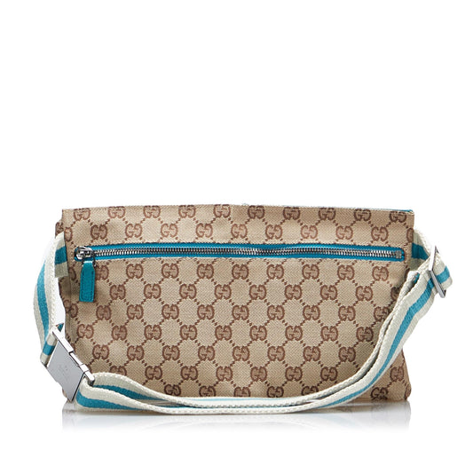 Gucci GG Canvas Web Belt Bag (VN1kqg)