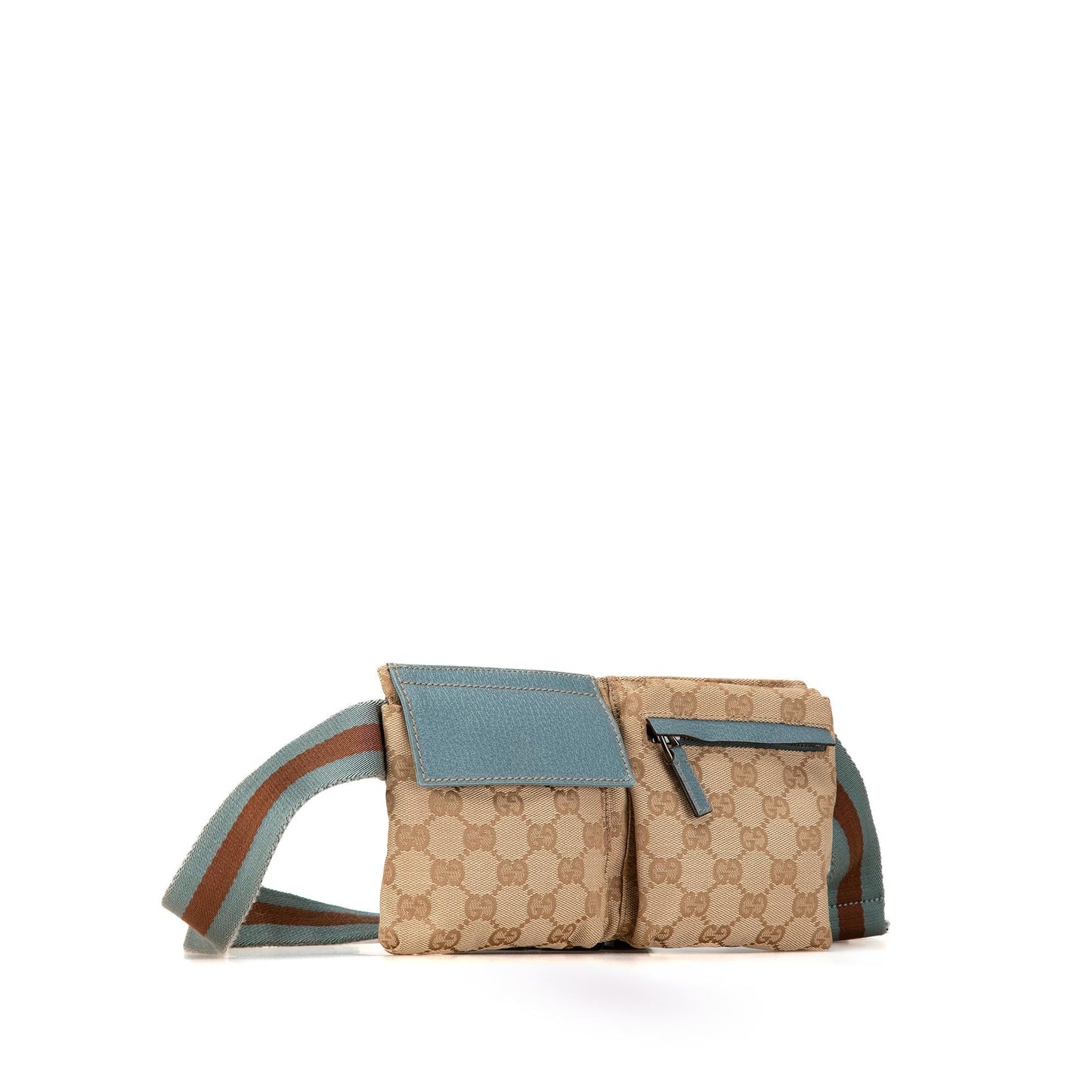 Gucci GG Canvas Web Belt Bag (ps7Zc5)