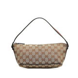 Gucci GG Canvas Web Boat Baguette (9aJiNR)