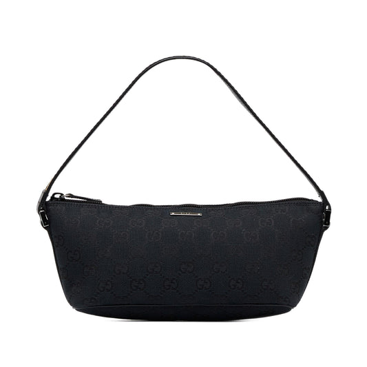 Gucci GG Canvas Web Boat Pochette (hSS1sG)