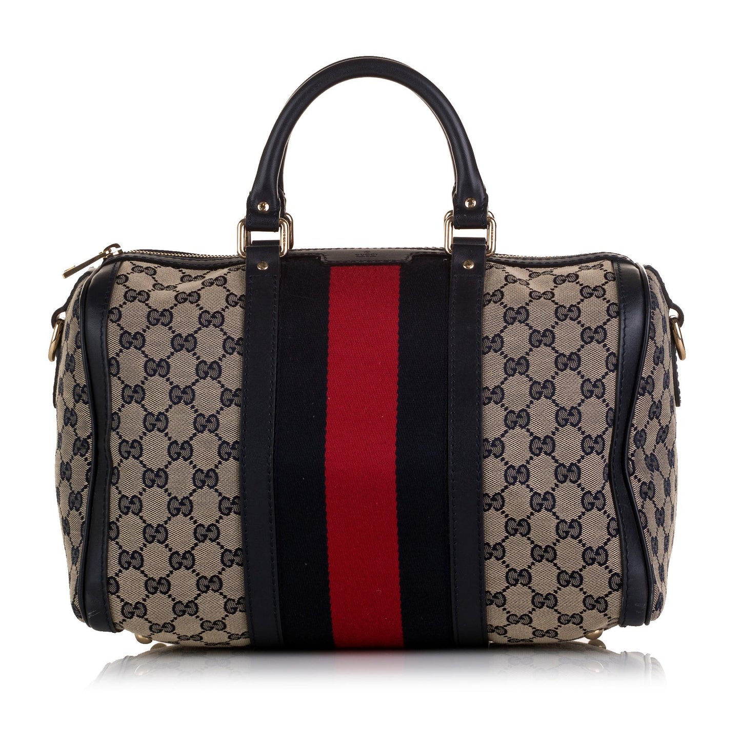 Gucci GG Canvas Web Boston (36790)