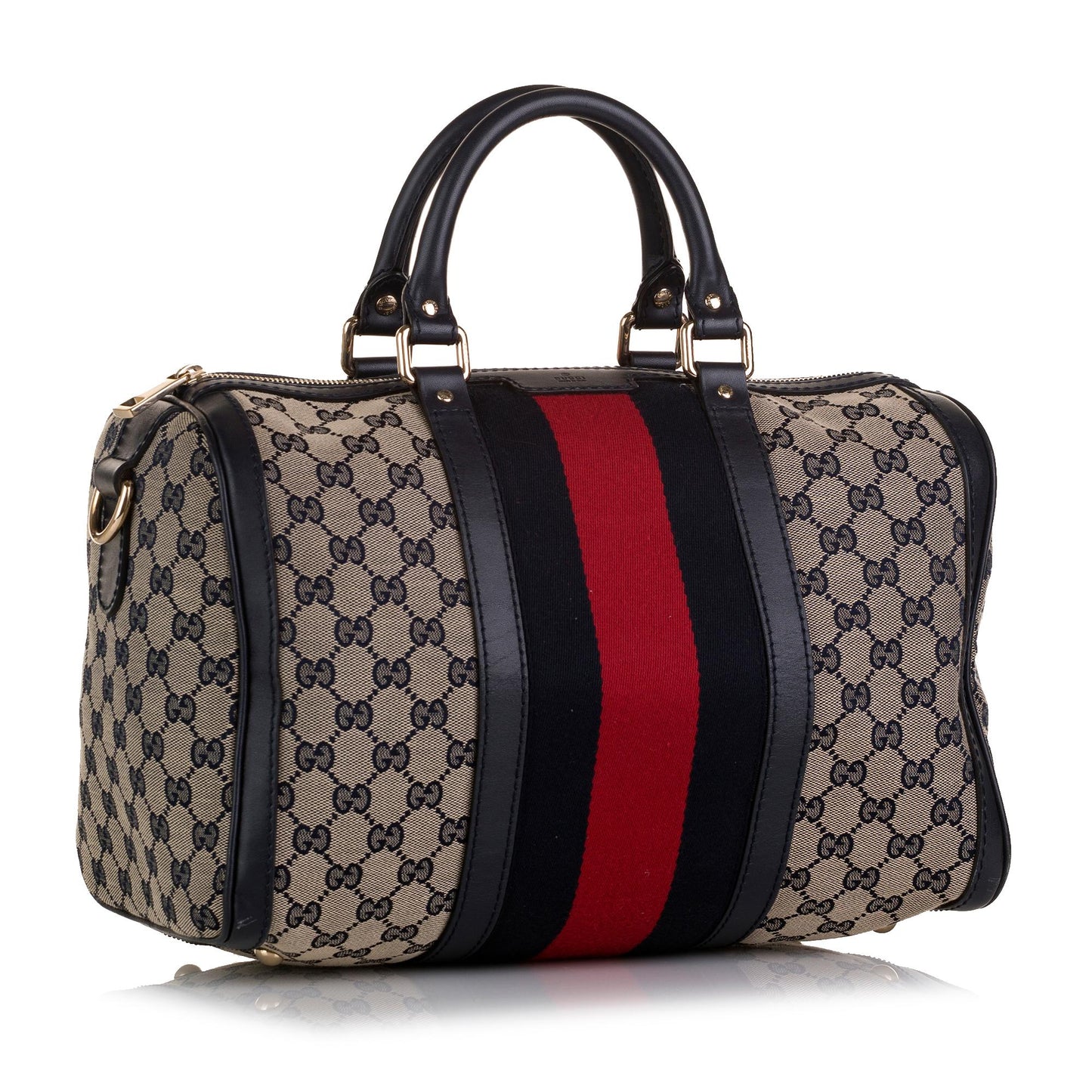 Gucci GG Canvas Web Boston (36790)