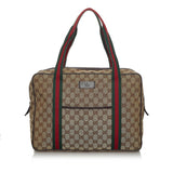 Gucci GG Canvas Web Business Bag (33948)