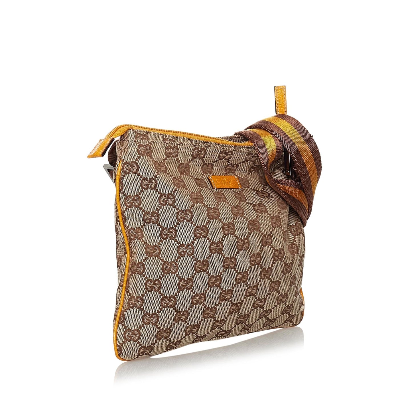 Gucci GG Canvas Web Crossbody Bag (30269)