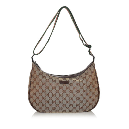 Gucci GG Canvas Web Crossbody Bag (30475)