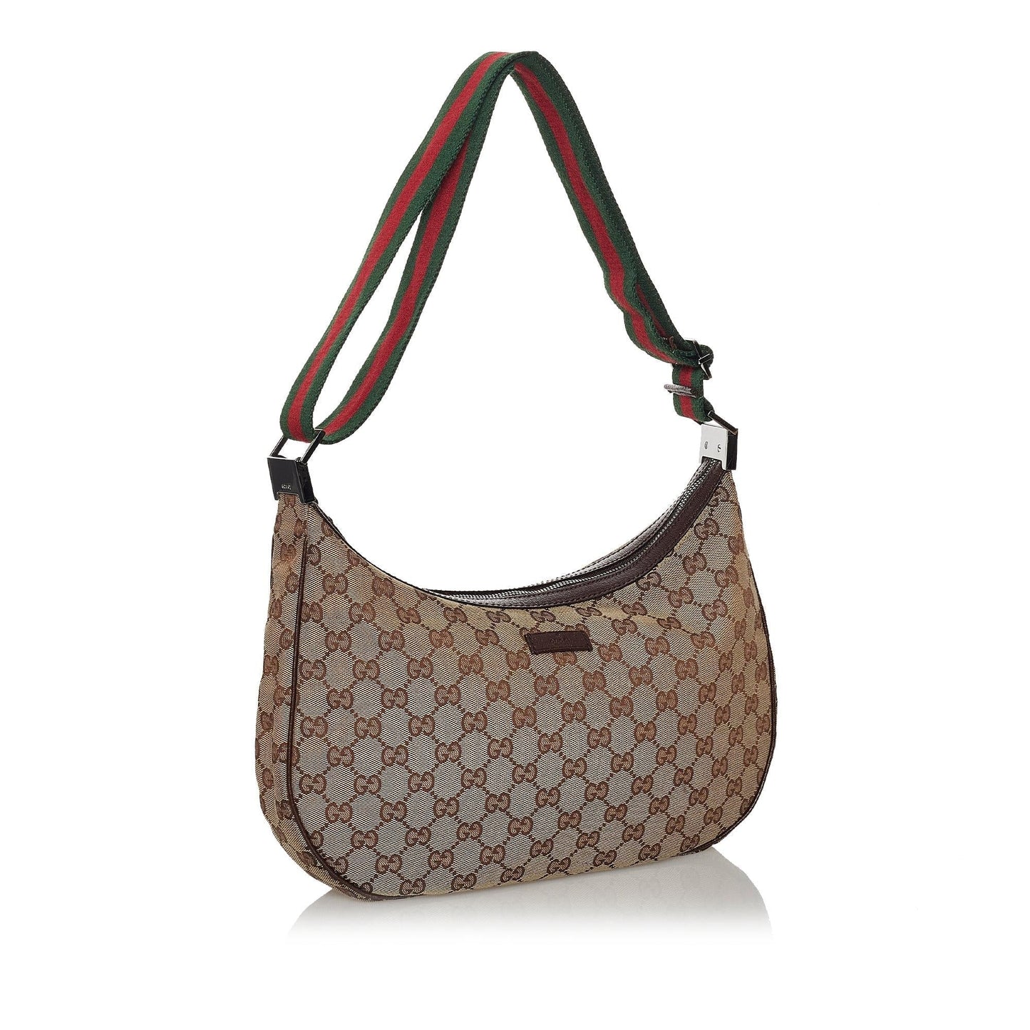 Gucci GG Canvas Web Crossbody Bag (30475)