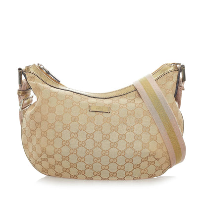 Gucci GG Canvas Web Crossbody Bag (32086)