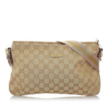Gucci GG Canvas Web Crossbody Bag (32662)