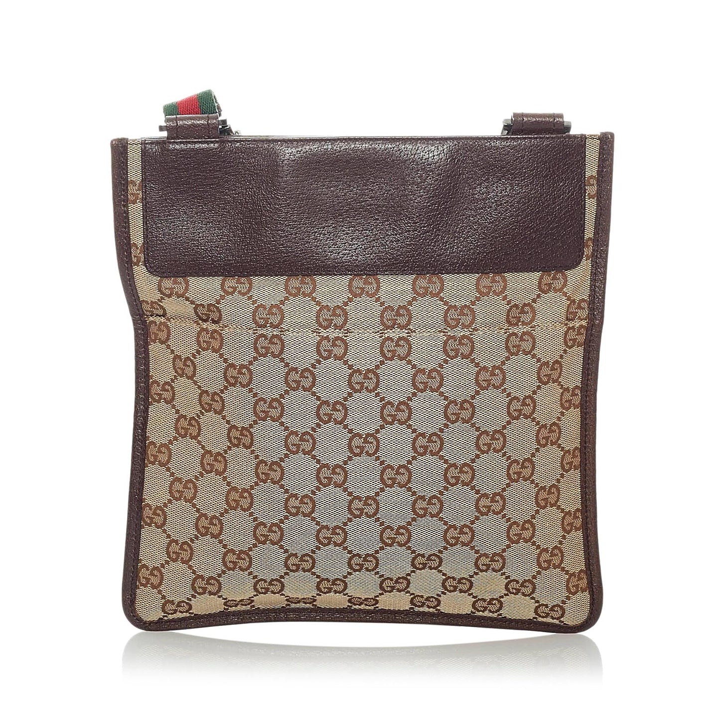Gucci GG Canvas Web Crossbody Bag (32732)
