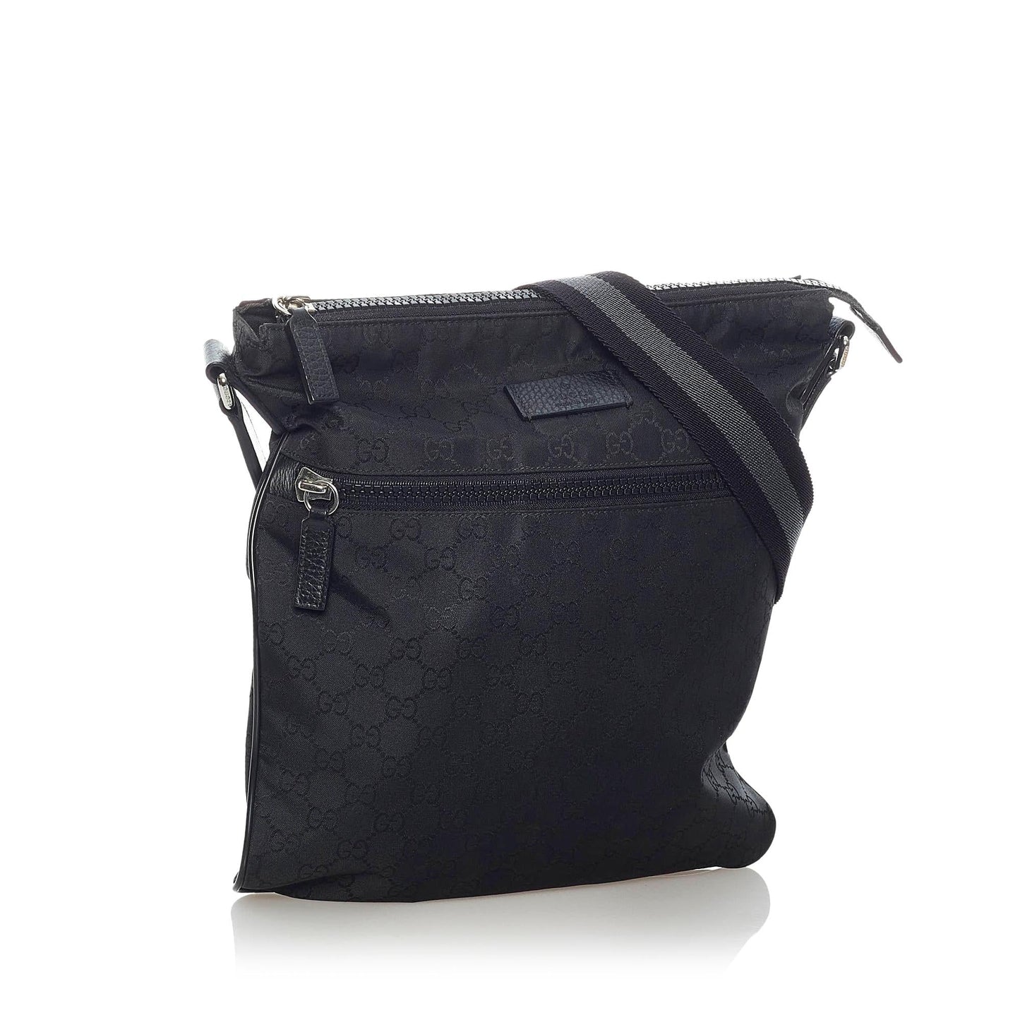 Gucci GG Canvas Web Crossbody Bag (32734)