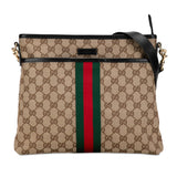 Gucci GG Canvas Web Crossbody Bag (I38dSw)