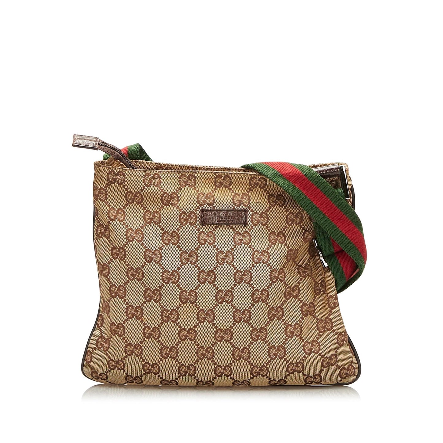Gucci GG Canvas Web Crossbody (qQuh6s)