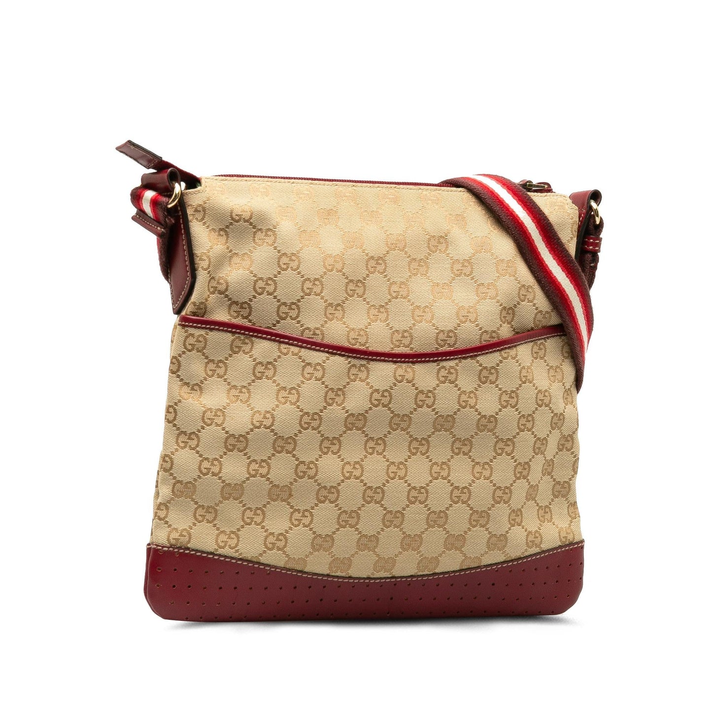Gucci GG Canvas Web Crossbody (6C15R6)