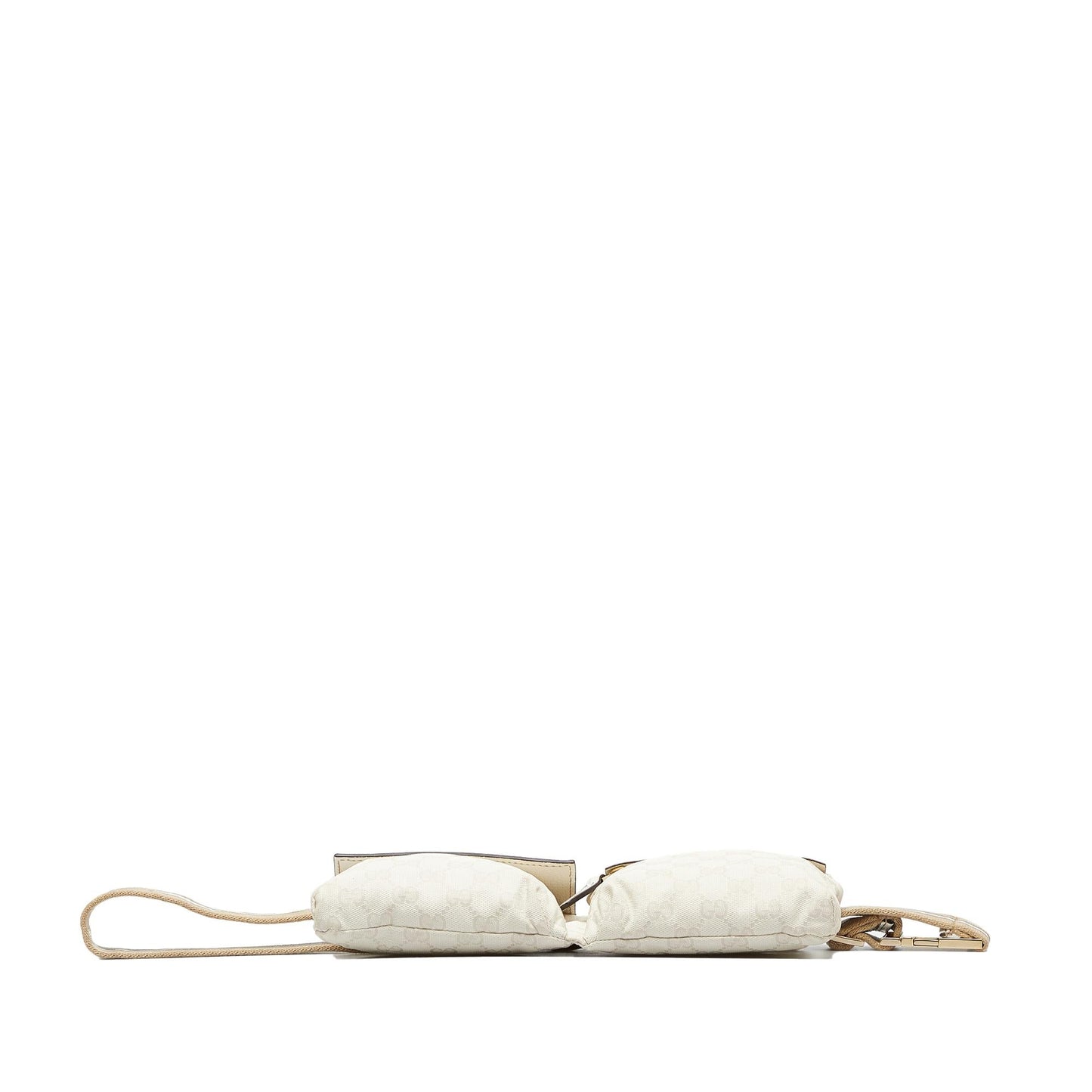 Gucci GG Canvas Web Double Pocket Belt Bag (vEpWK1)