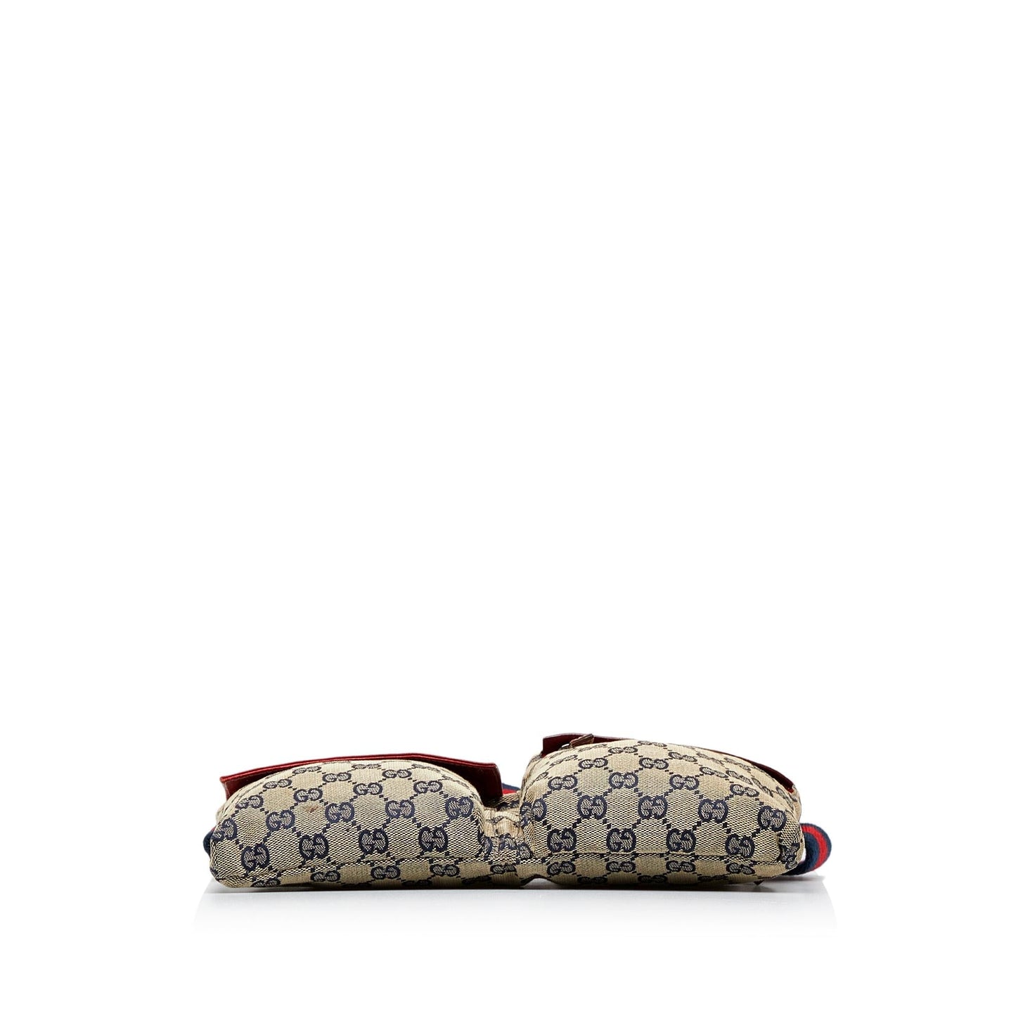 Gucci GG Canvas Web Double Pocket Belt Bag (HxqmuT)