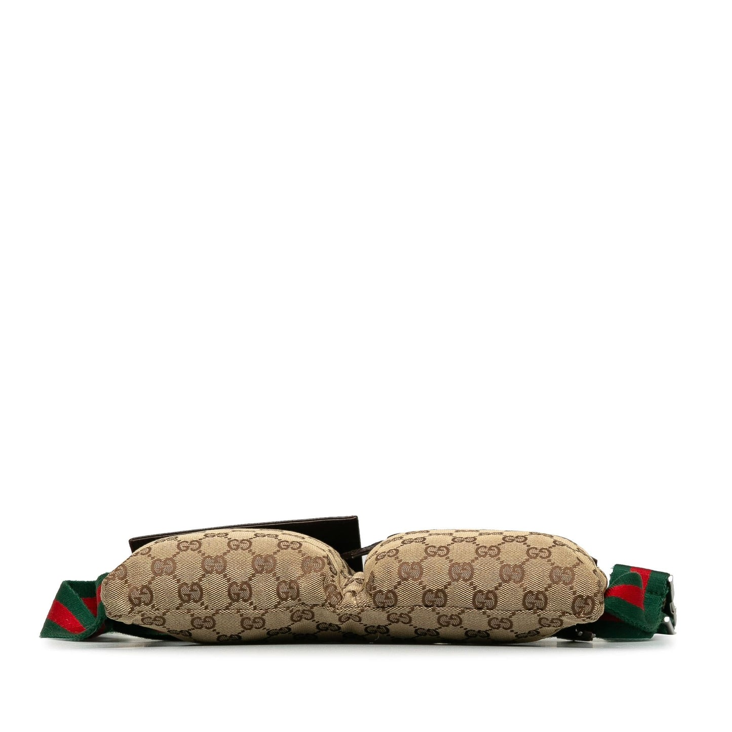 Gucci GG Canvas Web Double Pocket Belt Bag (MdyEM4)