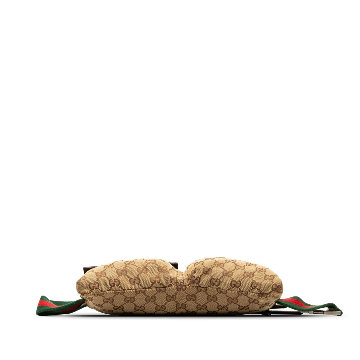 Gucci GG Canvas Web Double Pocket Belt Bag (aZbnST)