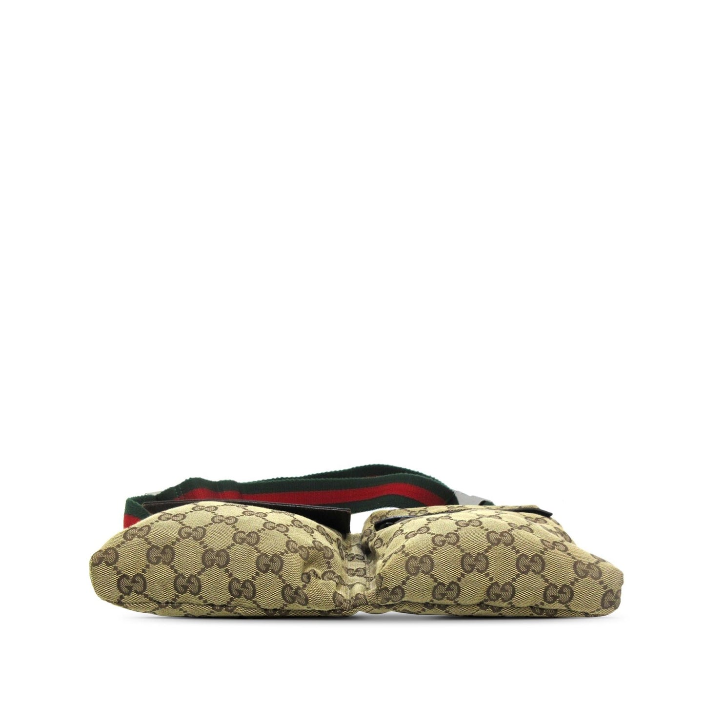 Gucci GG Canvas Web Double Pocket Belt Bag (8sdlRV)