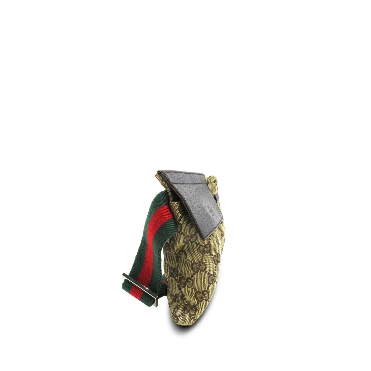 Gucci GG Canvas Web Double Pocket Belt Bag (8sdlRV)