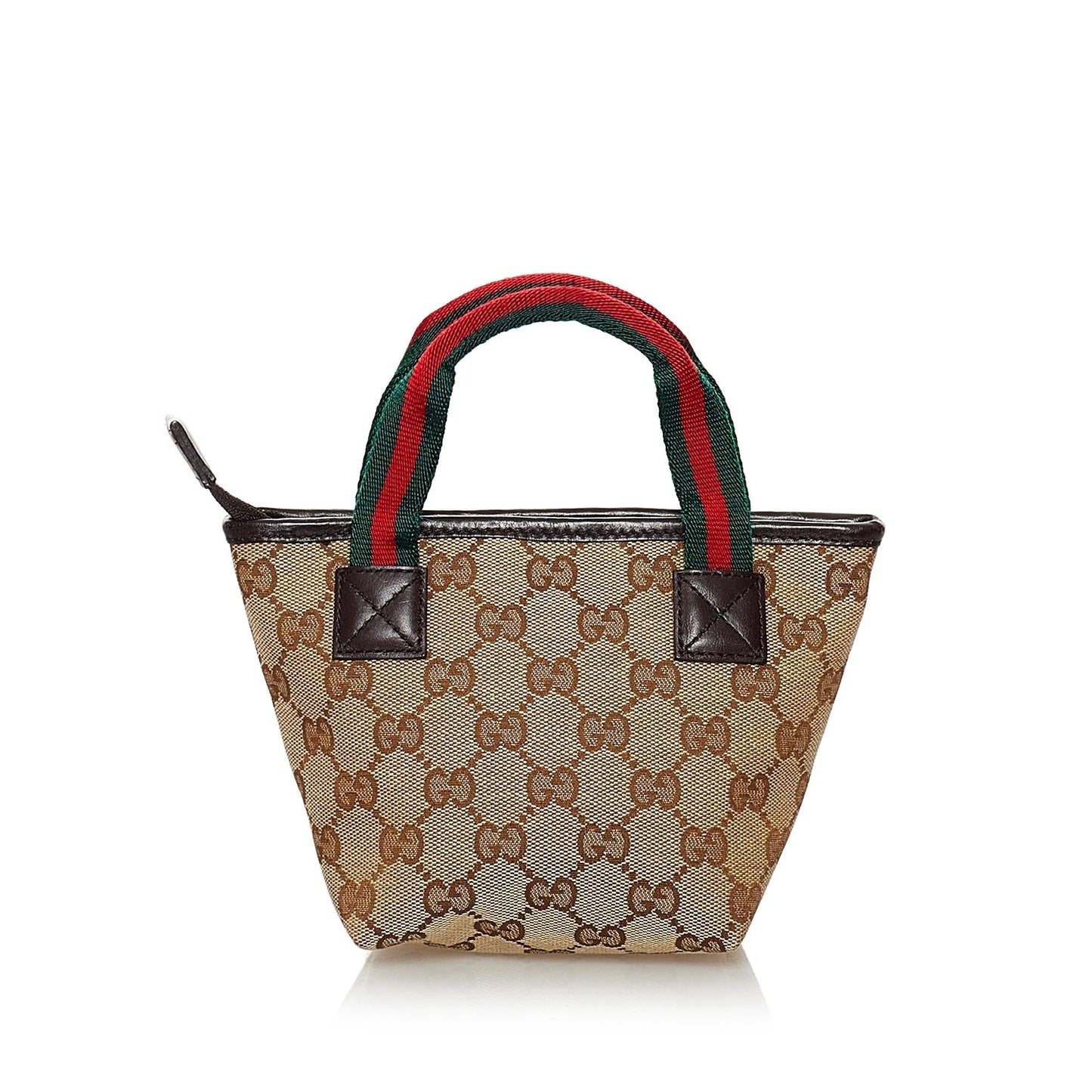 Gucci GG Canvas Web Handbag (32691)