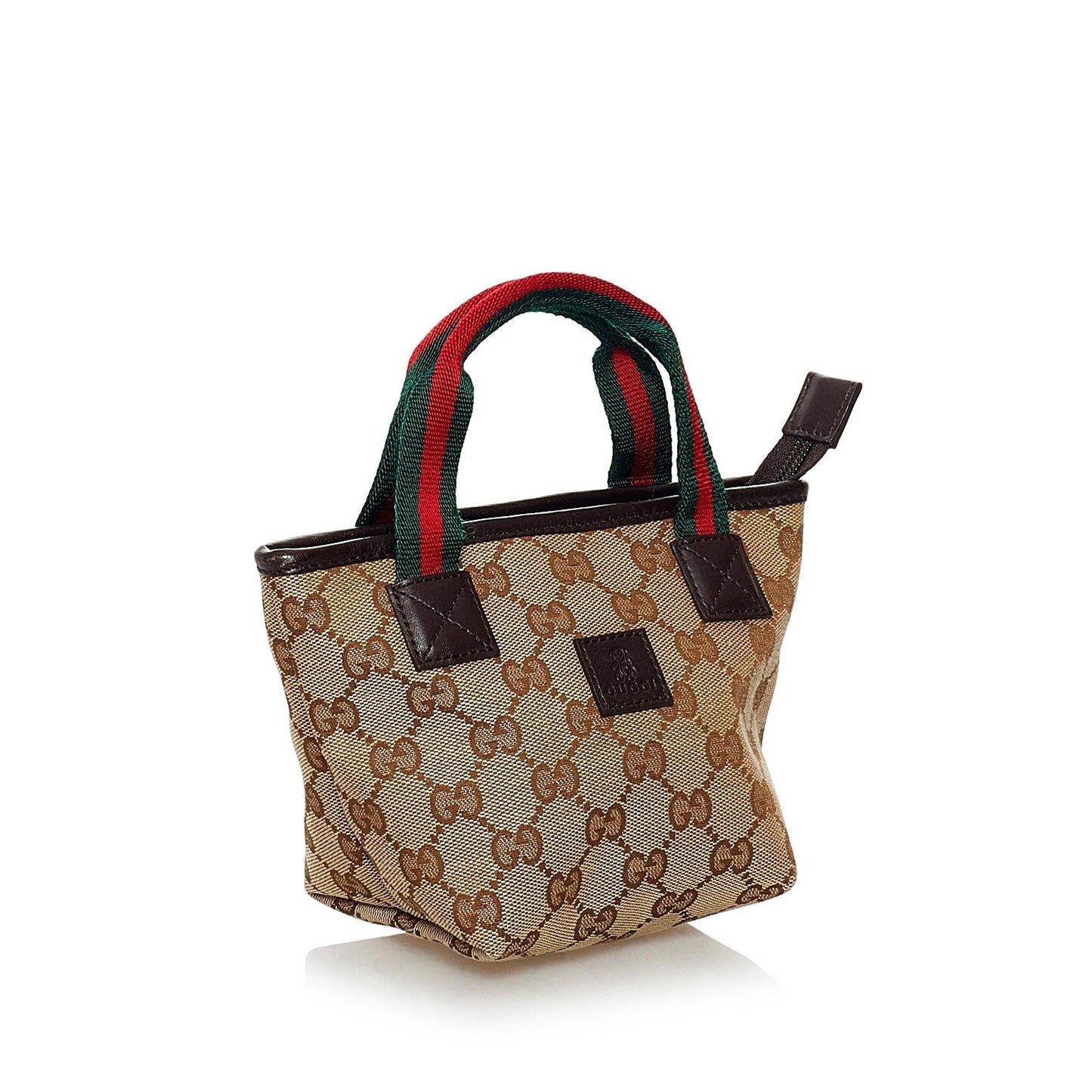 Gucci GG Canvas Web Handbag (34116)