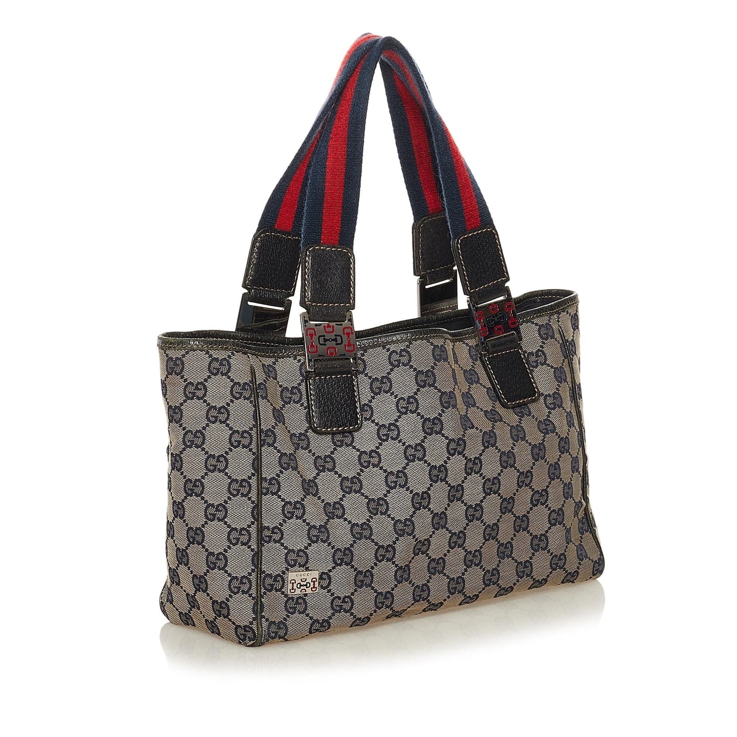 Gucci GG Canvas Web Handbag (34925)