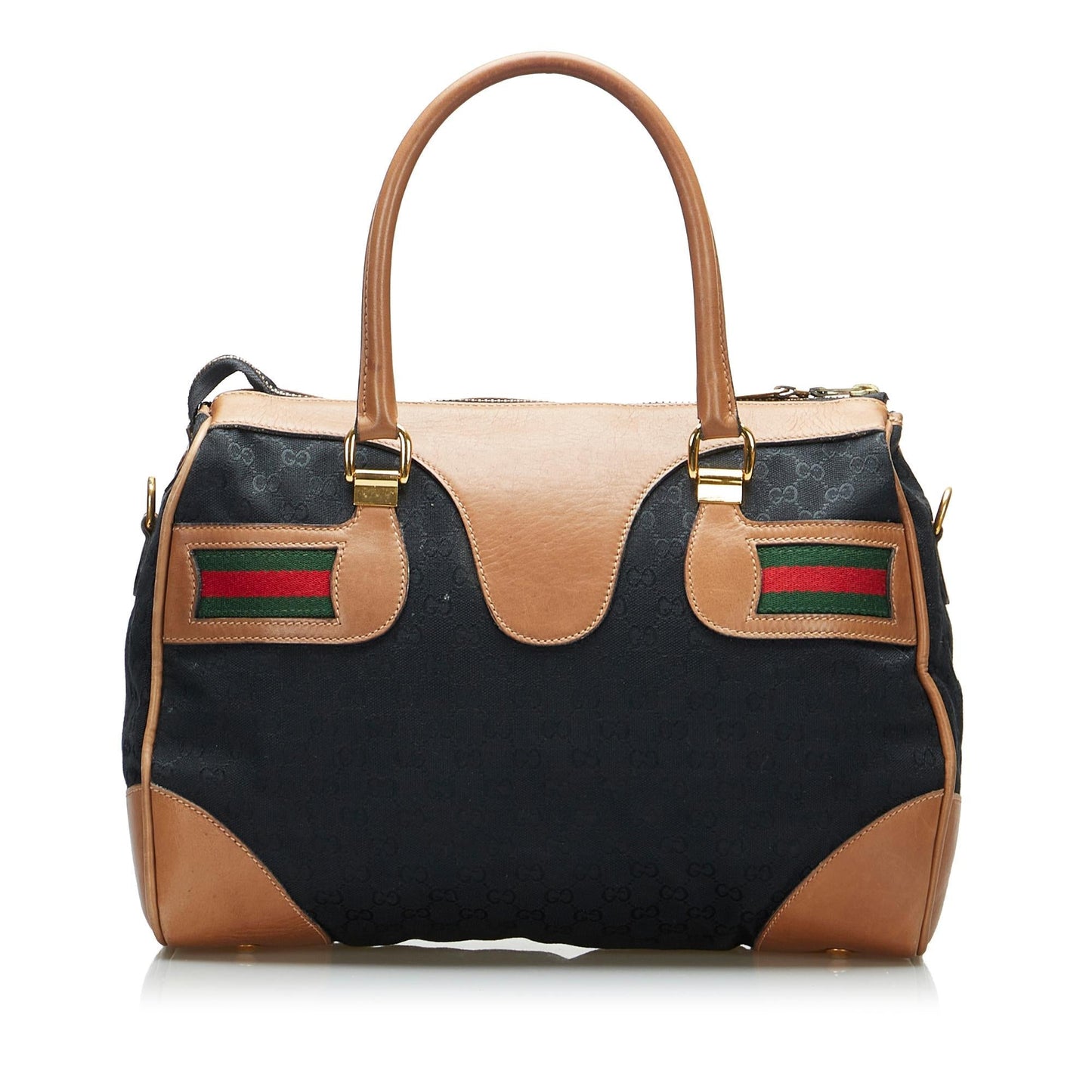 Gucci GG Canvas Web Handbag (k9W5m6)