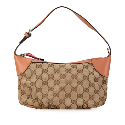 Gucci GG Canvas Web Handbag (GwKR2u)