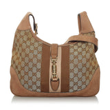 Gucci GG Canvas Web Jackie Crossbody Bag (33893)
