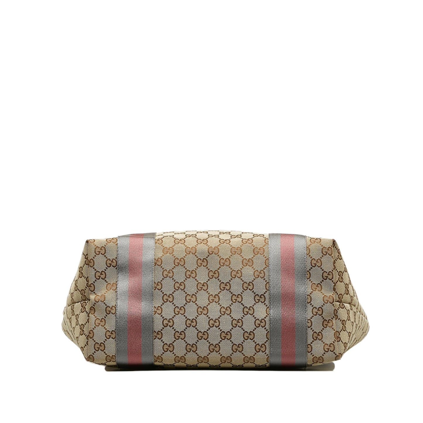 Gucci GG Canvas Web Jolie Tote Bag (aU8HGJ)
