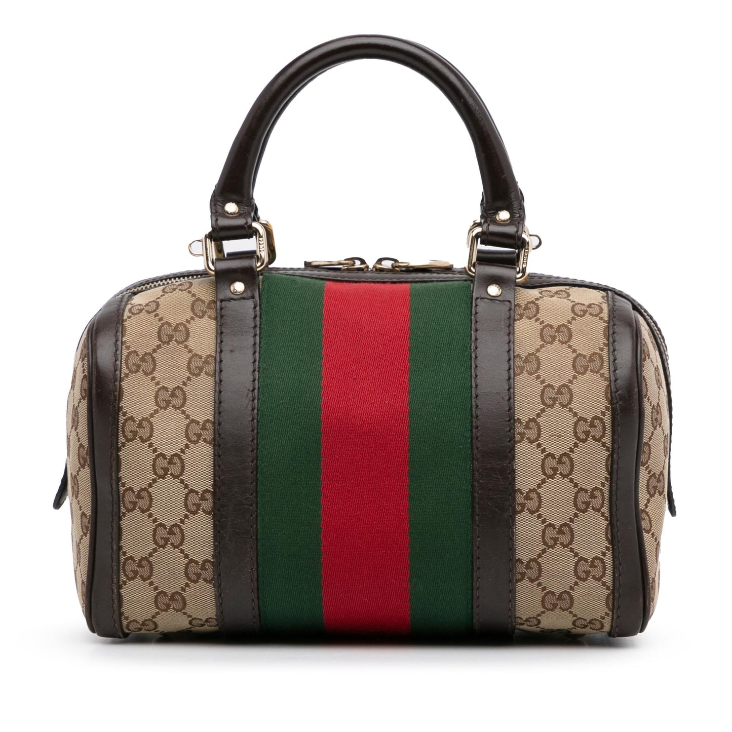 Gucci GG Canvas Web Joy Boston (8ig8N6)