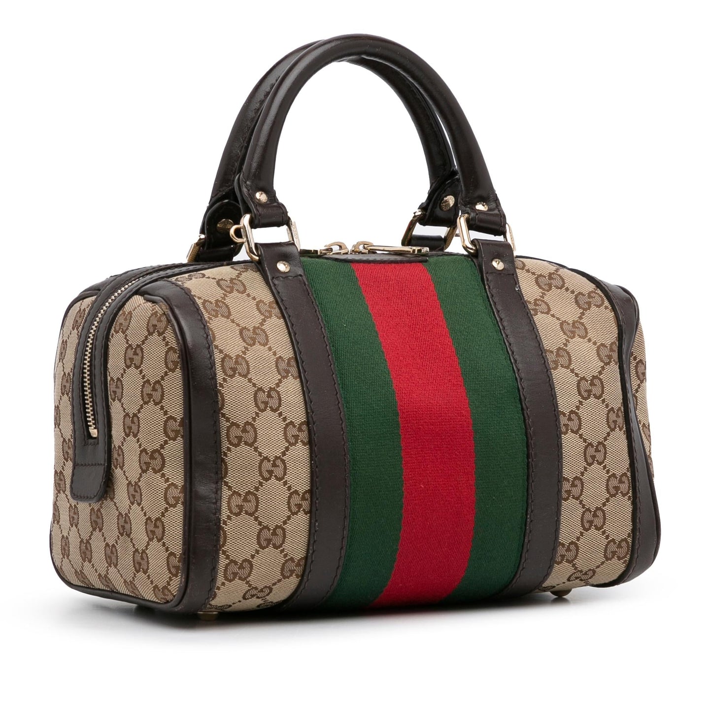 Gucci GG Canvas Web Joy Boston (8ig8N6)