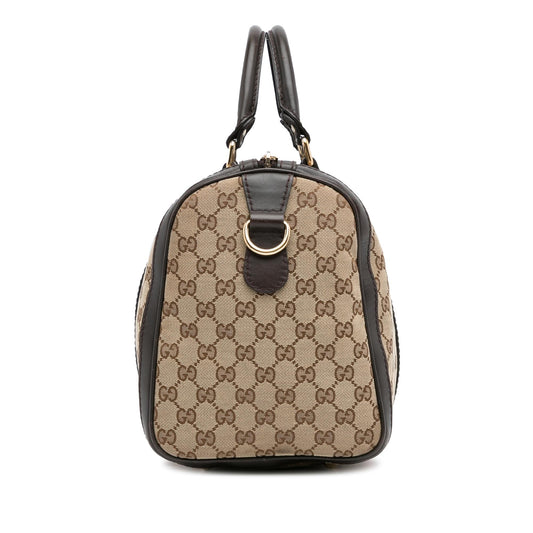 Gucci GG Canvas Web Joy Boston (N7r8cM)