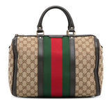 Gucci GG Canvas Web Joy Boston (N7r8cM)