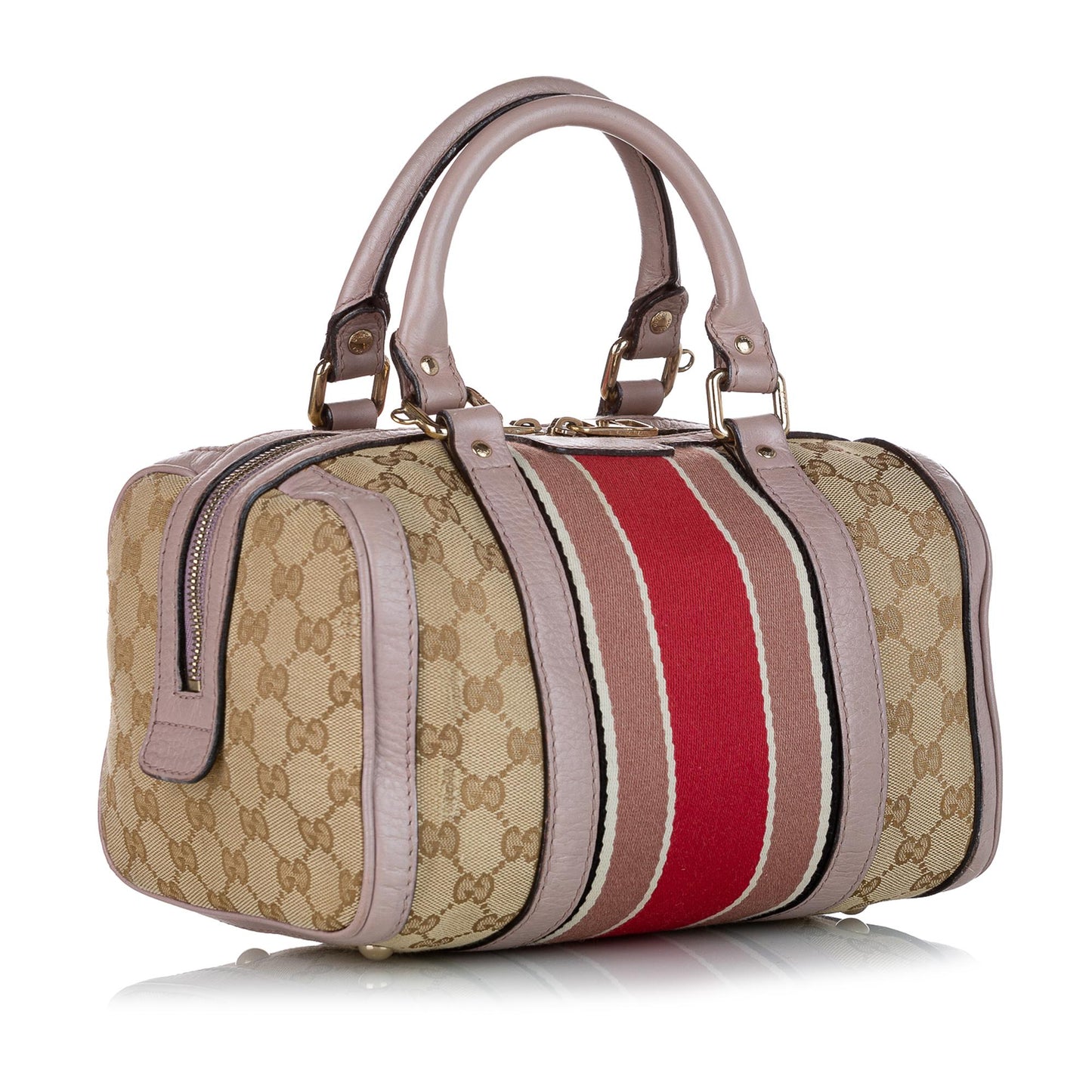 Gucci GG Canvas Web Joy Satchel (23395)