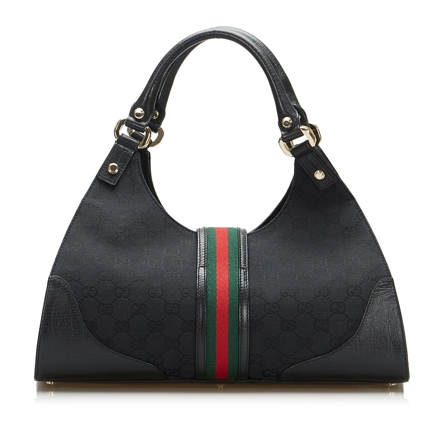 Gucci GG Canvas Web Junco Handbag (DbmsQf)