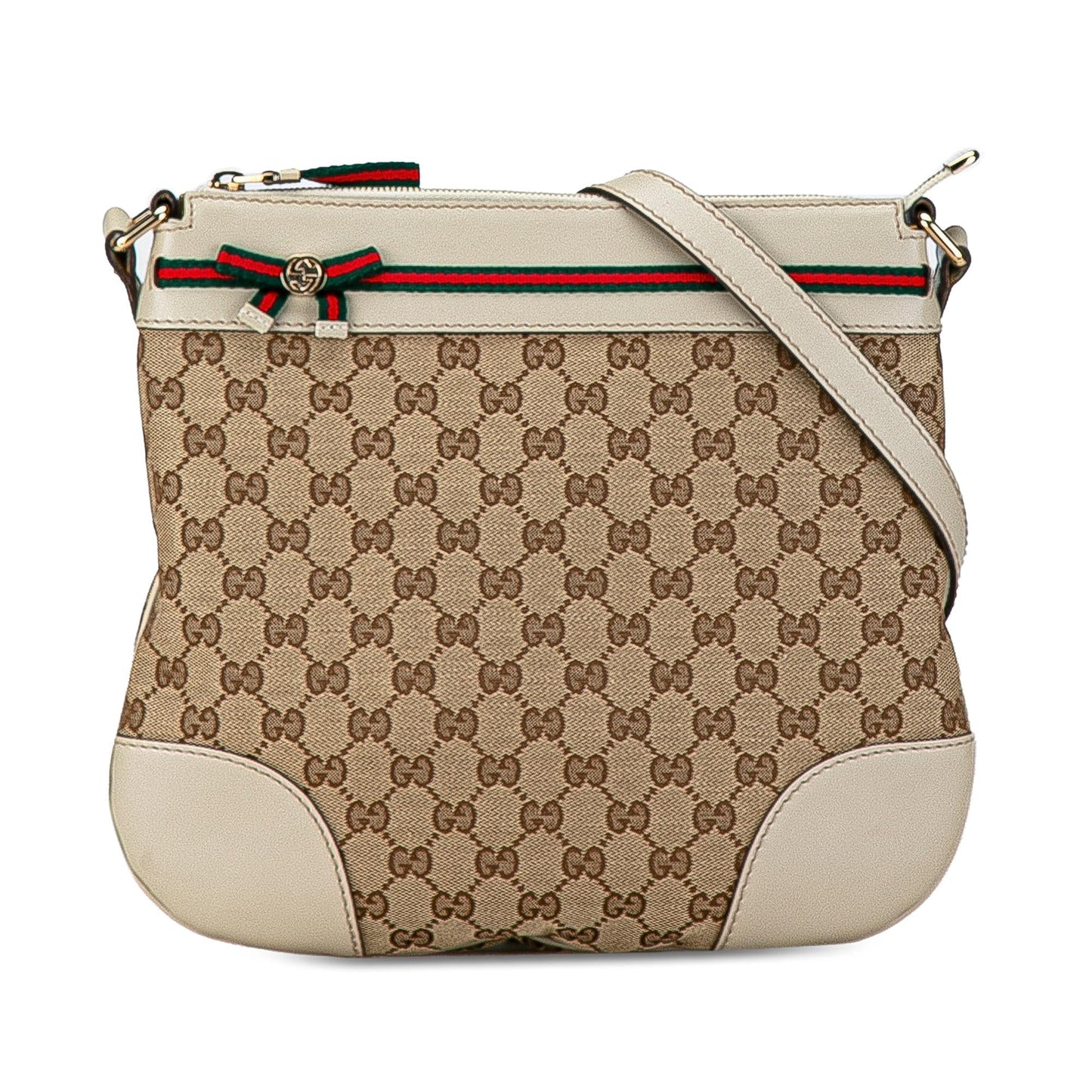 Gucci GG Canvas Web Mayfair Crossbody (Z9RL30)