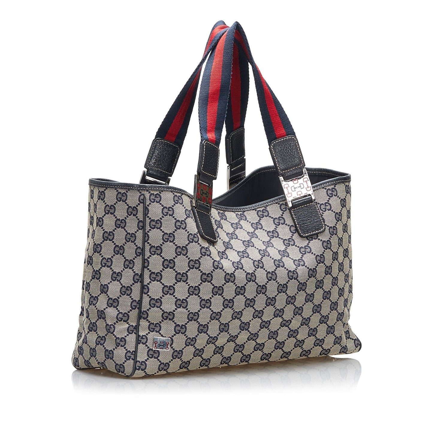 Gucci GG Canvas Web Pop Tote Bag (8Vt96e)