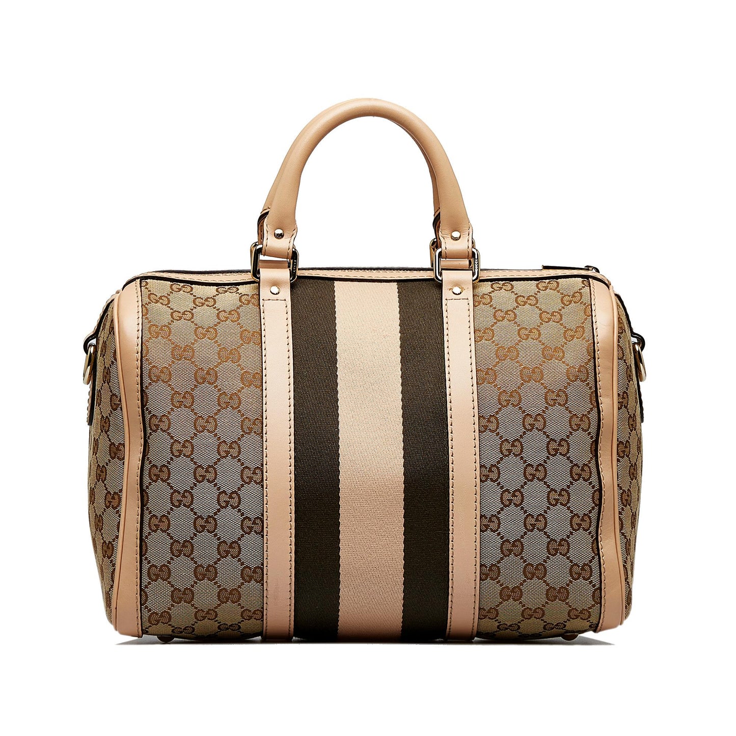 Gucci GG Canvas Web Satchel (qKkwqV)