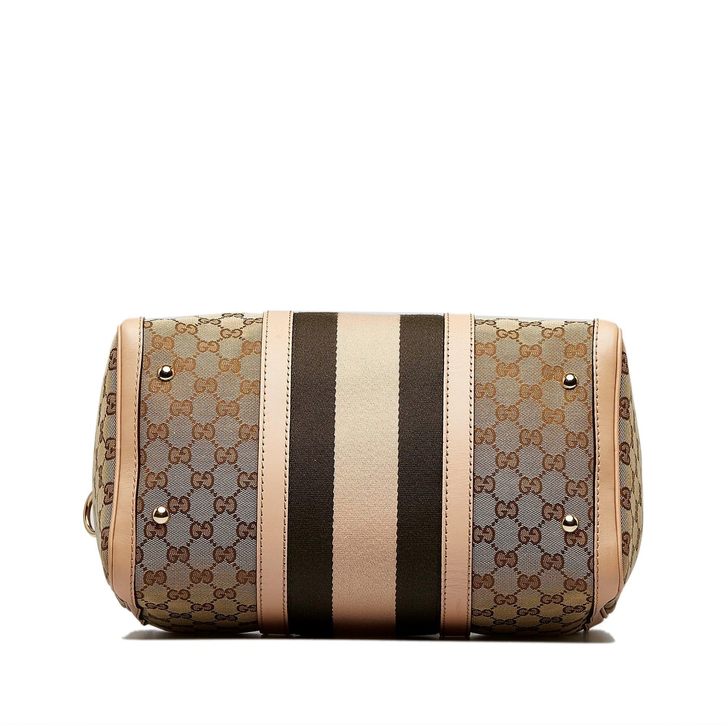 Gucci GG Canvas Web Satchel (qKkwqV)